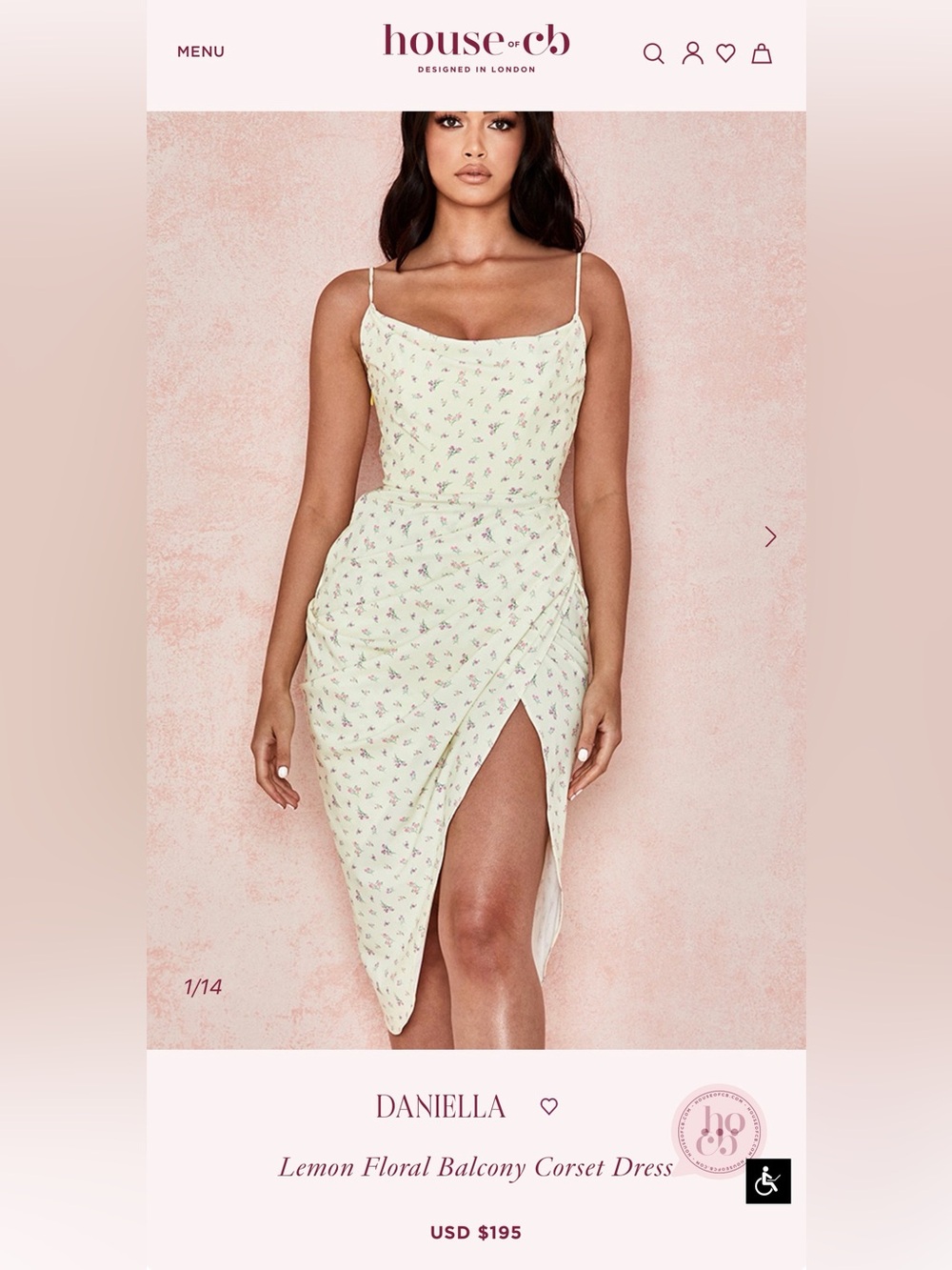 House of cb dress